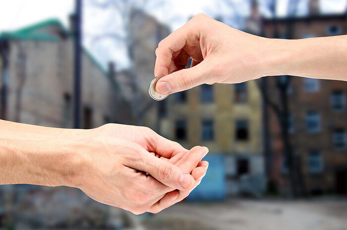Giving Alms